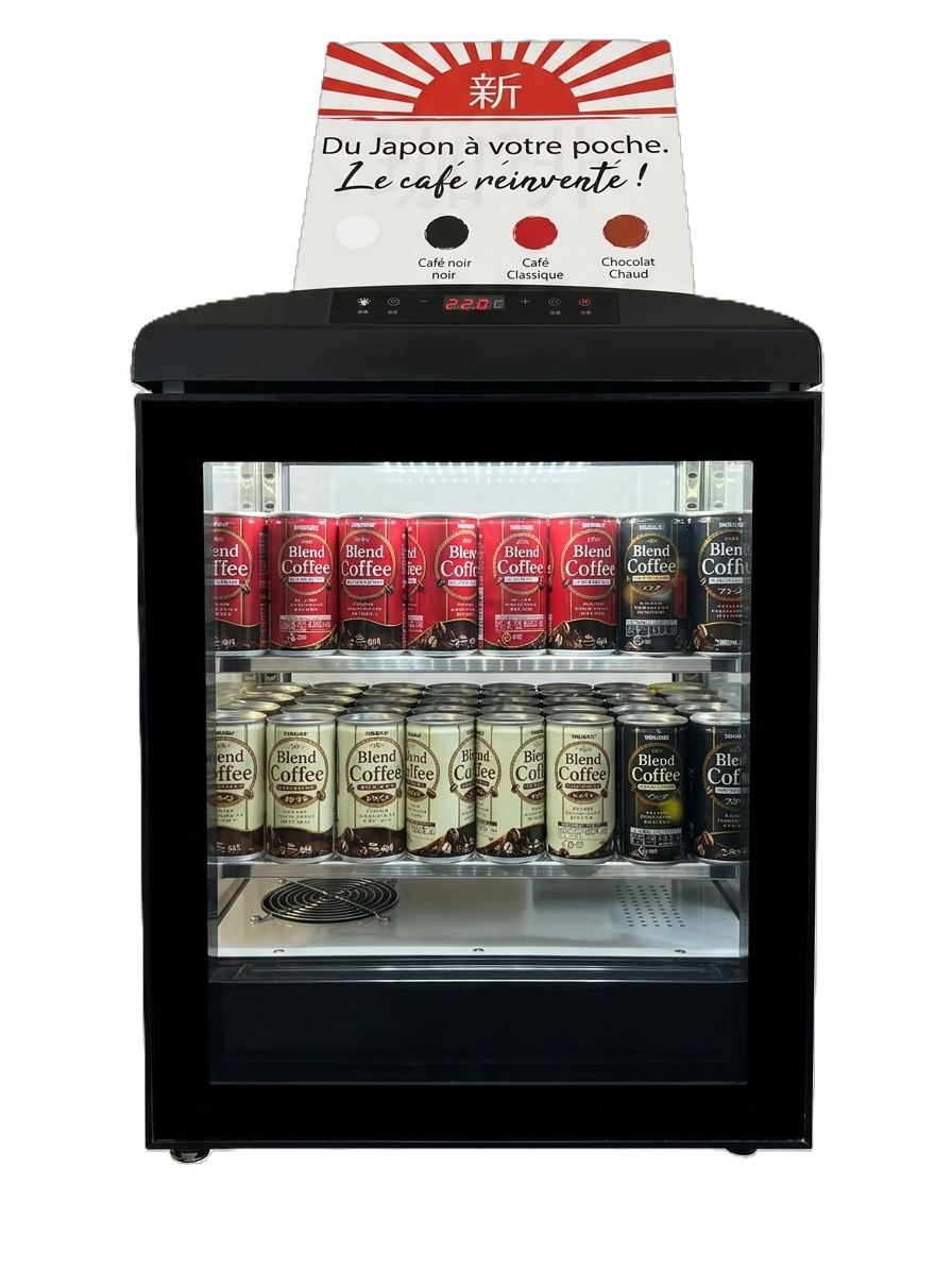 Vitrine chauffante CALDO ouverte